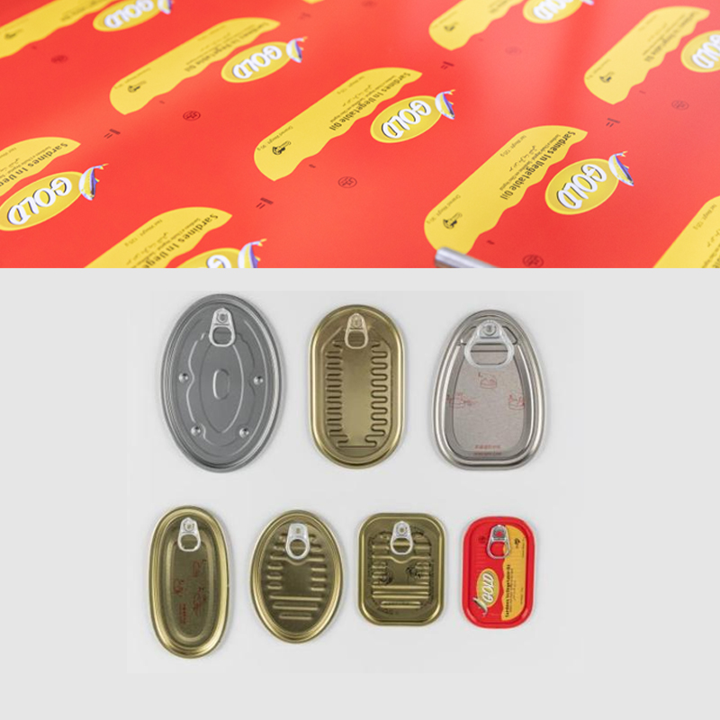 易拉盖材 异形全开盖