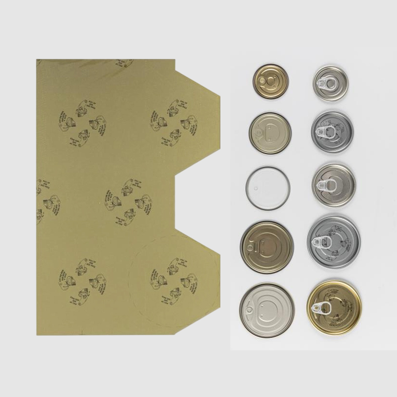 易拉盖材 圆型全开盖